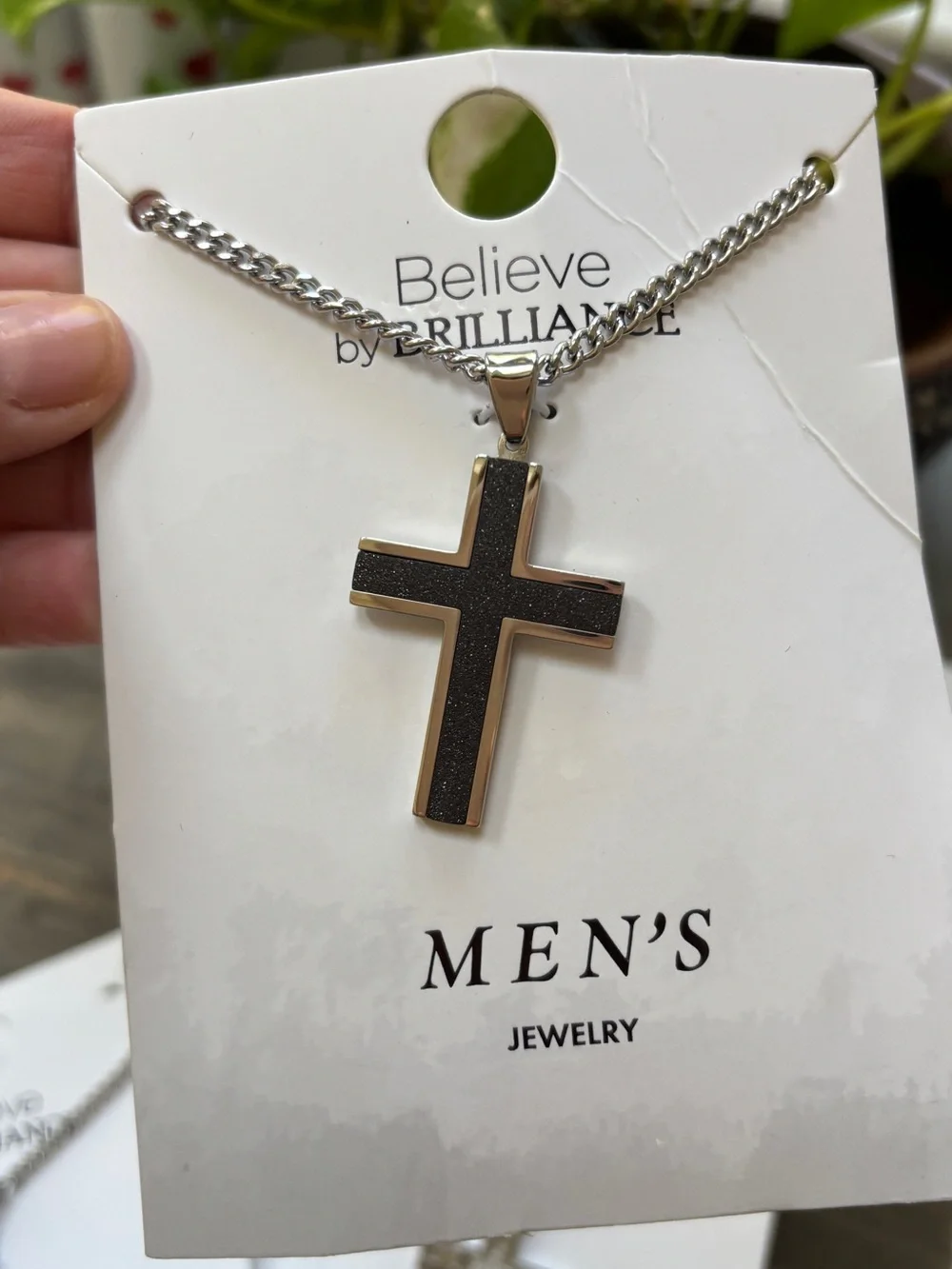 Believe by Brilliance Men's Cross Necklaces NWT (set of 5)